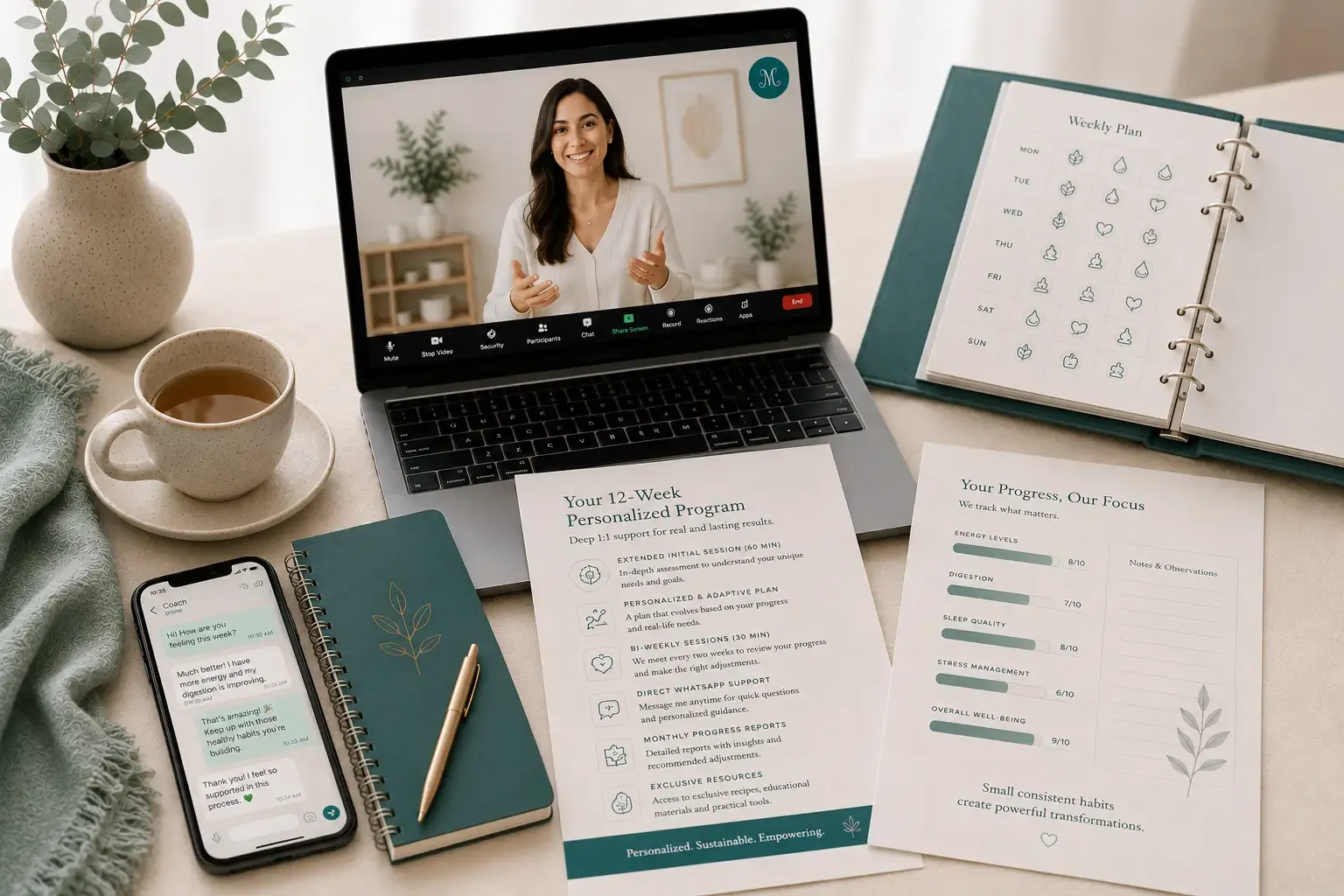 3-Month Program — service visual
