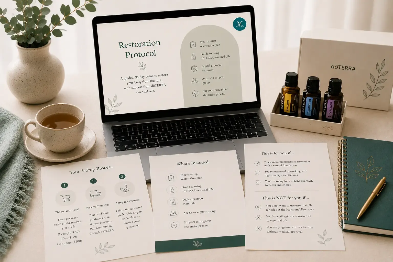 Restoration Protocol — service visual